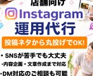 標準プラン 30日間 SNS運用代行します 店舗集客につながる投稿をお任せください イメージ1