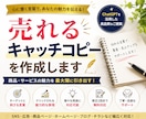 売れるキャッチコピーをChatGPTで作成します 心に刺さる言葉で商品の魅力を最大限に伝えます イメージ1