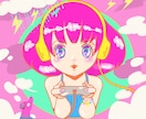 おしゃれな雰囲気のイラスト描きます アイコンやヘッダーを自分らしく着せ替え☆ イメージ5