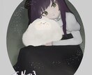 雰囲気のある女の子をお描きします 儚げなイラスト、可愛い女の子が好きな方へ…ꕤ イメージ1