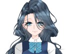 バストアップの正面向きアイコン描きます 二次創作夢主アイコンやオリキャライメージ画などに‪‪ イメージ3
