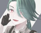 アイコンや一枚絵など幅広いイラストをお描きします 観賞用、プレゼントにも◎透明感あるイラストを制作いたします イメージ4