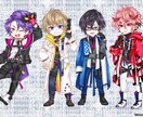 かわいいミニキャライラスト作成します キラキラかわいいイラストを作成します。 イメージ3