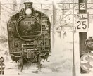 雰囲気のある直筆の絵を制作します 希望される方は絵を発送いたします。(送料別) イメージ2