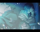 一枚絵制作承ります 光や風といった自然現象の表現を重視しております。 イメージ2