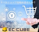 EC-CUBEでネットショップを作成いたします 当方提供のカスタマイズを設定済みでインストール致します。 イメージ1