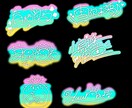あなたのオリジナルサインをデザインします かわいい・カッコイイ・動物・ハート…大好きなモチーフと一緒に イメージ2