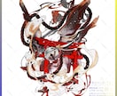 立ち絵-和風塗り-制作します バストアップ・膝上・全身まで！ イメージ2