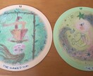 ペンジュラムがタロットカードを選び占います カラー、イラストがあなたの心を癒します。 イメージ3
