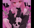 ロリィタ・地雷量産系の可愛いアイコン描きます SNSで映える可愛いアイコンを制作します！！ イメージ5