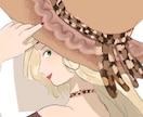 女の子のイラストを描きます デザイン性を重視したものを主に描いています！ イメージ4