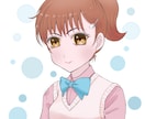 きゅるるん瞳のアイコン描きます 可愛い女の子や動物擬人化も承ります イメージ4