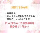 資格あり・経験10年／毒親のお悩みお聴きします 毒親・きょうだい児の悩みなど辛い気持ちを優しく受け止めます イメージ3