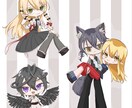 可愛いデフォルメキャラ描きます 2頭身から3頭身のデフォルメイラストです! イメージ4