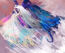 厚塗り風のキャライラスト作成します ／アイコンや動画のサムネ、挿絵などの一枚絵として使える イメージ4