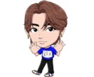似顔絵デジタルイラスト描きます 可愛いいオーダーミニキャラ作成します イメージ1