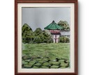 写真などをもとに風景画を描きます 写し取るだけでない滲みボカシを活かした風景画を描きます。 イメージ4