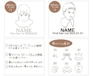 ヘアカットアートを作成します アイコン、インテリア、プレゼントに！多用途メモリアル似顔絵 イメージ3