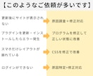 WordPress ホームページのエラー修正します エンジニア歴22年のプロがエラー改善や機能追加を丁寧に対応 イメージ3