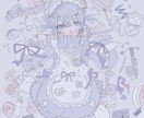 SNSなどのアイコンを描きます 可愛い女の子やメイドのイラストを描くのが得意です！ イメージ5