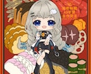 もちもちデフォルメイラスト描きます 【商用利用可】配信活動やSNSアイコンに イメージ4