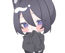 可愛い女の子･ミニキャラ描きます 可愛いイラスト描くのが得意です！ イメージ8