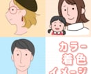 シンプルかわいいイラストアイコンお作りします お気に入りのお写真をアイコンに。線画のみ、カラーもOK。 イメージ4