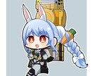 商用利用OK！SDキャラ描きます SNSアイコンや、配信用など様々な用途に対応します！ イメージ9