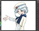 透明感のある可愛らしい1枚絵を描きます 動画用、アイコン用等目を引くイラストをご希望の方に！ イメージ5