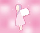 天使と一緒に願望実現！守護天使のイラスト作成します 天使のイラストは携帯の待ち受けや印刷して飾ることが可能です イメージ3