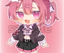 ミニキャラの立ち絵イラストを制作します 動画やグッツ用、アイコンなどにご使用頂けます イメージ1