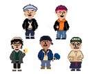 あなたをドット絵でキャラクターっぽくします 世界に一つだけのアイコンとして話題になる？！ イメージ1