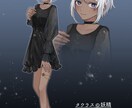 イラスト全般お描きいたします 中性的で細身の男女が得意です。MVや立ち絵、一枚絵など イメージ4