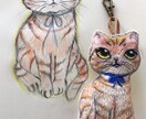 色鉛筆等で★オリジナル★の猫のイラスト描きます ペットの猫ﾁｬﾝも可です(o^^o) イメージ1