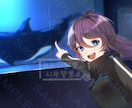 VTuber活動に◎キャライラストをお描きします アイコン/歌ってみた/Live2Dモデル/キャラデザ制作可◎ イメージ7