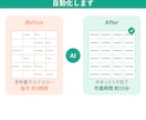 面倒なExcel集計・資料作成を自動化します ClaudeCode（AI）で時短・低コストに対応 イメージ1