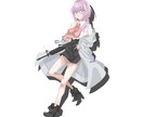全身立ち絵描きます 立ち絵、TRPG立ち絵、単色立ち絵etc… イメージ2