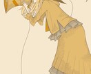 アニメ塗りでキャッチーで目立つイラストを描きます 商用利用可能のイラストを作成します イメージ5
