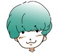 シンプルで、ゆる可愛い似顔絵アイコンお描きします お写真から、ゆるく似せたキャラクターをお描きします。 イメージ3