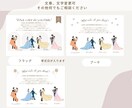 ドレス当てクイズのイラスト　お描きします 目を惹くデザインで披露宴への期待UP イメージ5