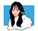 SNS用のアイコン描きます 【主にSNSアイコン】POPな人物イラスト描きます★ イメージ3