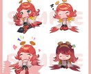かわいいSD・ミニキャラのイラストを描きます SNSや商用利用可能のSD・ミニキャラのイラストを描きます イメージ3