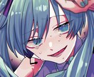 イラスト制作致します 【歌ってみたなどにも】彩度高めビビットな絵柄が得意です イメージ2