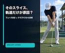 プロがスイングの根本原因を動画で診断します フェース向き×クラブパスから最優先の1点を特定 イメージ2
