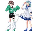 動画・TRPG等に使える立ち絵を描きます これから自分用の立ち絵を必要としてしてる方へ イメージ4