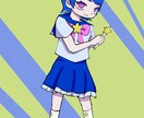 ポップ〜ダークなイラストまで！イラストお描きします SNS、アイコン、一枚絵、動画配信、サムネイルなど！ イメージ6