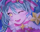 アイコン.歌ってみた.グッズ.一枚絵など描きます 透明感のある雰囲気が得意です！商用利用◎ イメージ8