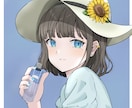 キャラクターイラストを制作いたします 美少女イラストのイラストを描きます。男性キャラも可能。 イメージ1