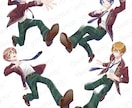 商用利用無料！バストアップ・立ち絵作成いたします IRIAM対応作成可能・１枚絵やアイコンに！ イメージ9