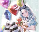 光と厚塗りで印象に残る一枚絵を描きます 透明感のある塗りで男女とも魅力的に描きます イメージ8